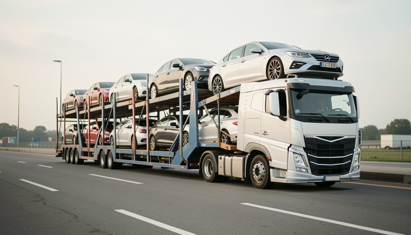 Transport de voiture par camion : options, prix et délais