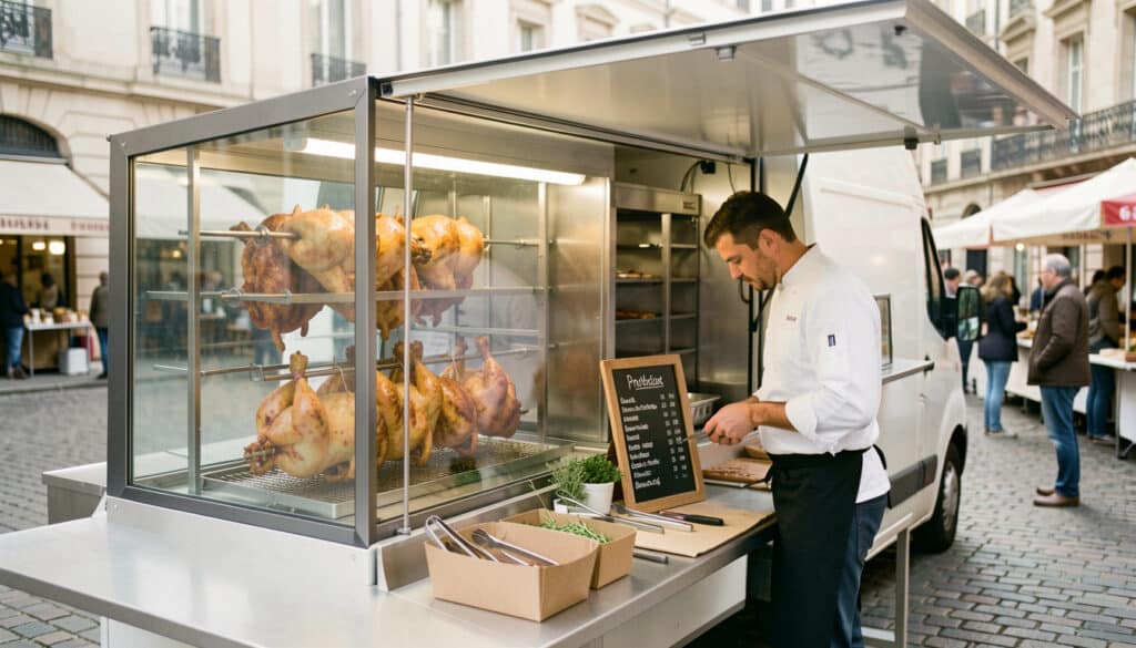 Camion de rôtisserie : usages, choix et lancement