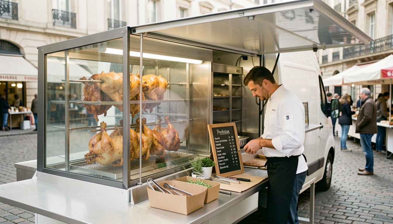 Camion de rôtisserie : usages, choix et lancement