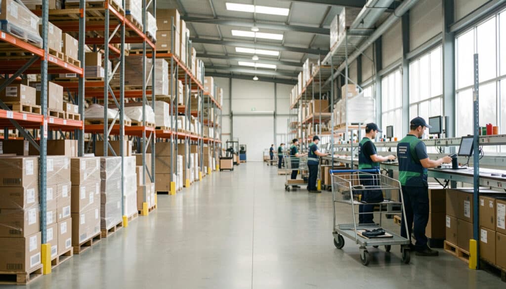 Logistique d’entreposage : optimiser les flux en entrepôt