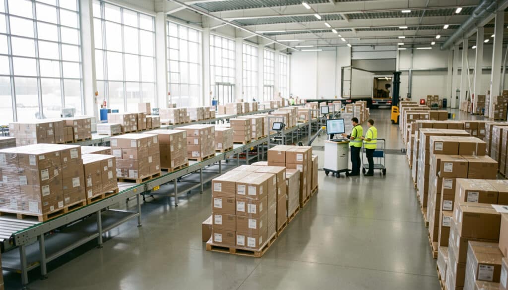 Logistique de la grande distribution et ses défis