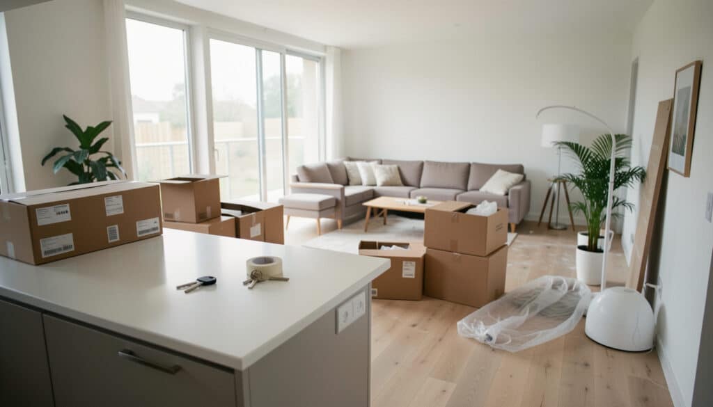 Réussir son déménagement dans une maison neuve