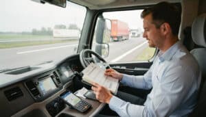 Frais de route en transport routier international