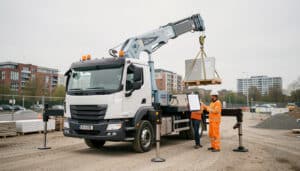 Tarif de location d’un camion grue : prix et options