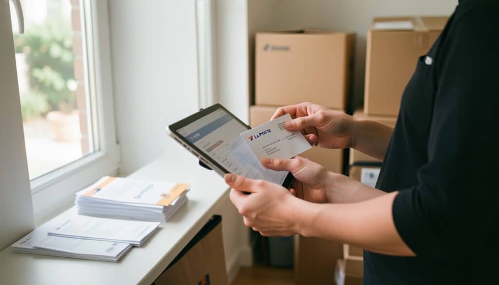 Réexpédition de courrier par La Poste après un déménagement