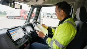 Temps de service et amplitude du chauffeur routier