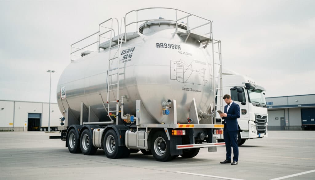 Volume d’une citerne de camion : capacité et calcul
